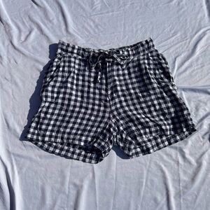 Blue and White C&C California Drowsting Women's Shorts Size Medium